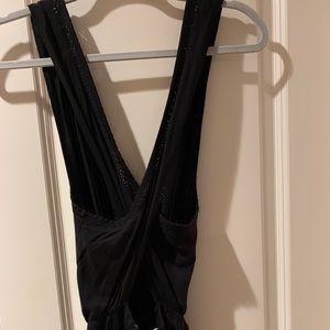 Green Dragon Black Sleeveless Romper